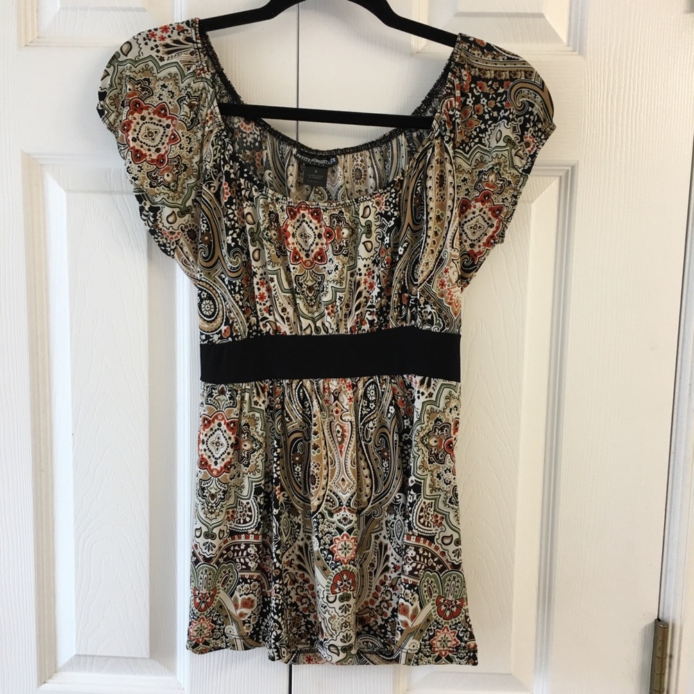 Ladies Boho Top Size S petite